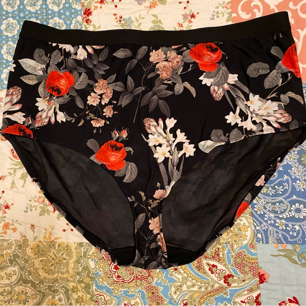 Swim by Cacique Floral Swim Bottom